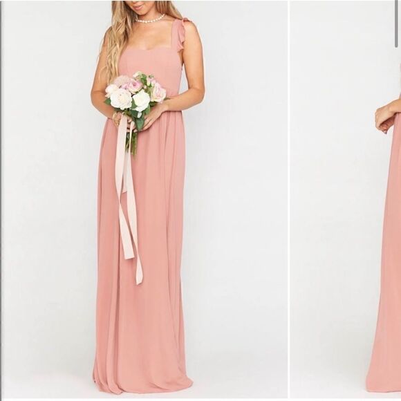 Show Me Your Mumu June Maxi Dress in Rustic Mauve Crisp - Picture 5 of 8